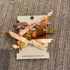 Anthropologie hair scrunchies